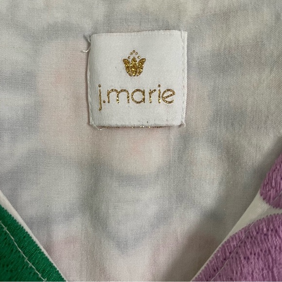 J. Marie Maya Floral Embroidered Mini Dress - Picture 7 of 9